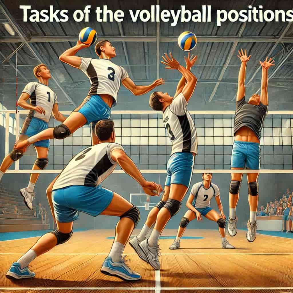 Tasks of the Volleyball Positions